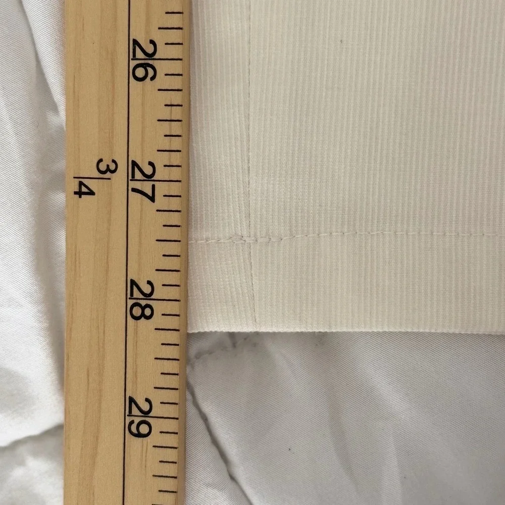 John Craig Sage Cream Cotton‎ Stretch Trousers Pants Slim Bootcut Size 38 (XL)